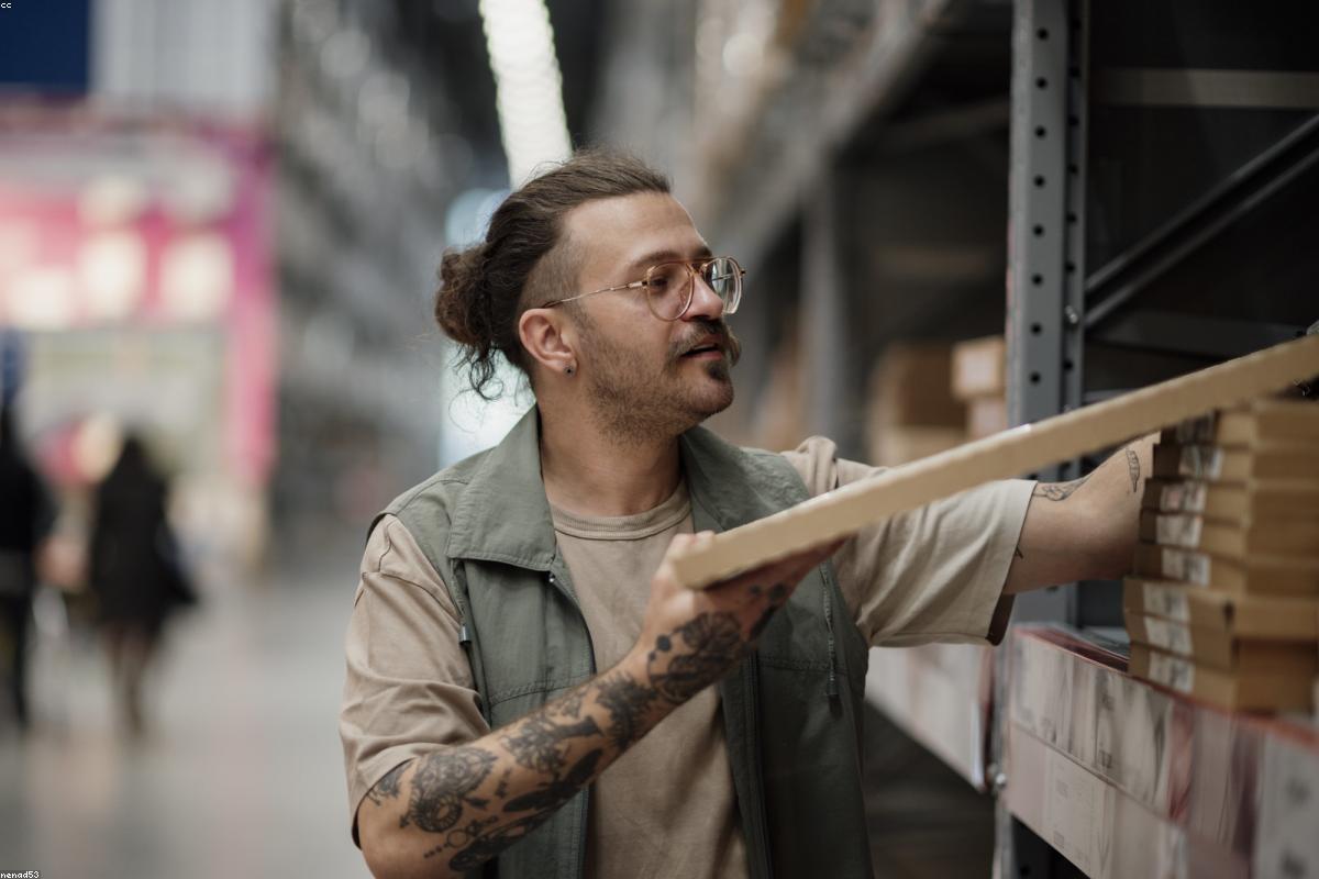 Climate-controlled warehouse with organized shelving and inventory